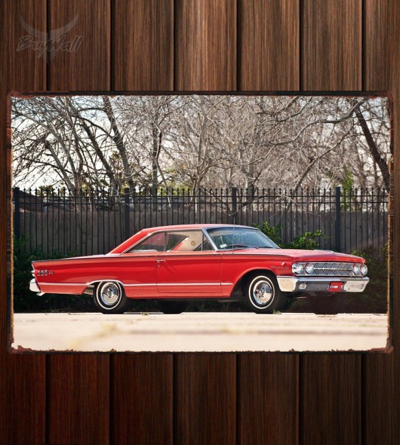Металлическая табличка Mercury Marauder S-55 Hardtop Металлическая табличка Mercury Marauder S-55 Hardtop